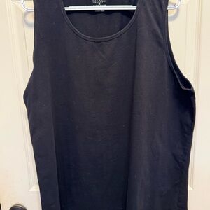 New York Laundry Classic Black Tank Top